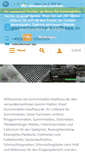 Mobile Screenshot of gummimatten-kaufhaus.de